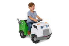 6V KT Interactive Recycling Truck Green