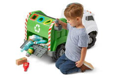 6V KT Interactive Recycling Truck Green