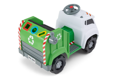 6V KT Interactive Recycling Truck Green