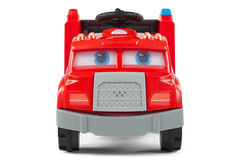 6V KT Interactive Fire Truck Red