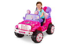 6V Disney Minnie's Flower Power 4x4 Pink