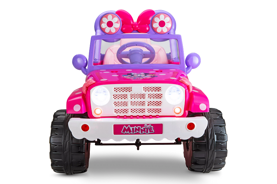 6V Disney Minnie's Flower Power 4x4 Pink