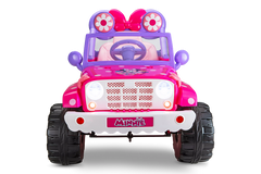6V Disney Minnie's Flower Power 4x4 Pink