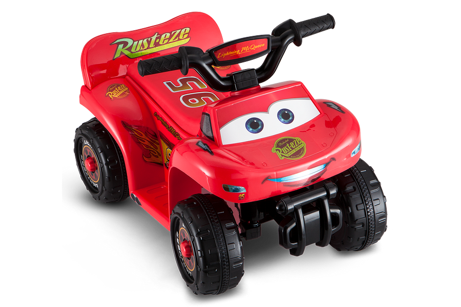 Cars Lightning McQueen Ride On for Kids 1830 Months Kid Trax Toys