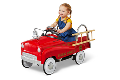 KT Fire Truck Pedal Car Red