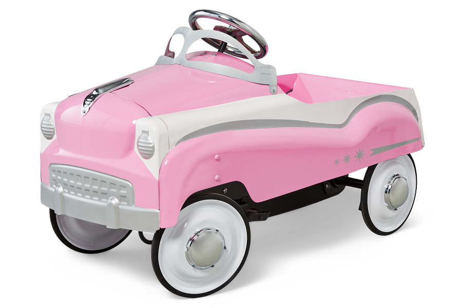 Pink Pedal Car