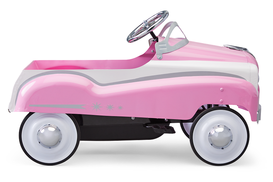 Pink Pedal Car