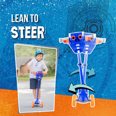 NERF Blaster Scooter Dual Trigger, 3 Wheel Kick Scooter