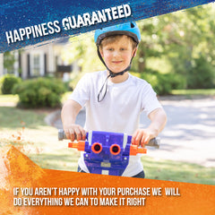 NERF Blaster Scooter Dual Trigger, 3 Wheel Kick Scooter