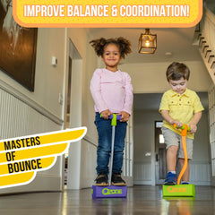 Ozone Jump & Squeak Pogo Hopper, Ages 3 & Up, 250 pounds