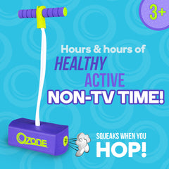Ozone Jump & Squeak Pogo Hopper, Ages 3 & Up, 250 pounds
