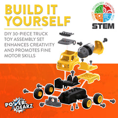 Power Gearz DIY Build and Drive Remote Control Take Apart Car – Kids Ages 3+