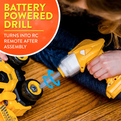 Power Gearz DIY Build and Drive Remote Control Take Apart Car – Kids Ages 3+