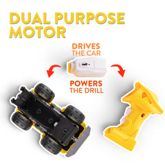Power Gearz DIY Build and Drive Remote Control Take Apart Car – Kids Ages 3+