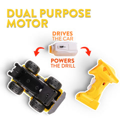 Power Gearz DIY Build and Drive Remote Control Take Apart Car – Kids Ages 3+
