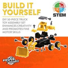 Power Gearz DIY Build and Drive Remote Control Take Apart Car – Kids Ages 3+