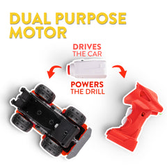 Power Gearz DIY Build and Drive Remote Control Take Apart Car – Kids Ages 3+