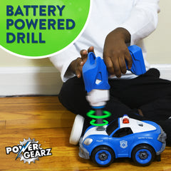 Power Gearz DIY Build and Drive Remote Control Take Apart Car – Kids Ages 3+