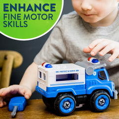 Power Gearz DIY Build and Drive Remote Control Take Apart Car – Kids Ages 3+