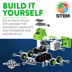 Power Gearz DIY Build and Drive Remote Control Take Apart Car – Kids Ages 3+
