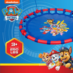 Paw Patrol 40" Orbit Mesh-Padded Saucer Tree Swing, Holds 4 Kids Up to 500lbs, Ages 3+