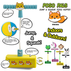 My First Flybar Stretchy Foam Hopper Pogo Pals, Kids Ages 3+ Up to 250lbs