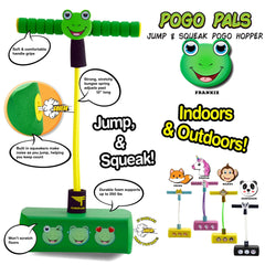 My First Flybar Stretchy Foam Hopper Pogo Pals, Kids Ages 3+ Up to 250lbs