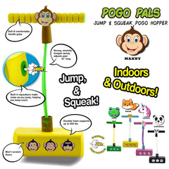 My First Flybar Stretchy Foam Hopper Pogo Pals, Kids Ages 3+ Up to 250lbs
