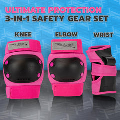 Multi-Sport Safety Gear Set for Kids, Teens, & Adults