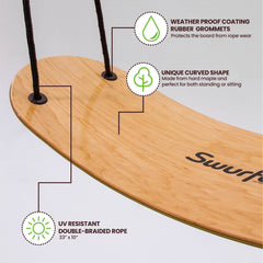 Swurfer Original Stand Up Surfing Tree Swing
