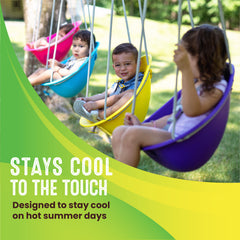 Swurfer Coconut — Your Baby's First Swing, Safe for Ages 6mo+