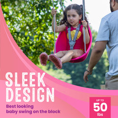 Coconut — Your Baby's First Swing, Safe for Ages 6mo+