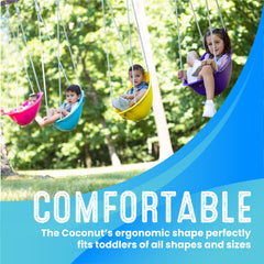 Swurfer Coconut — Your Baby's First Swing, Safe for Ages 6mo+