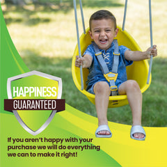 Swurfer Coconut — Your Baby's First Swing, Safe for Ages 6mo+