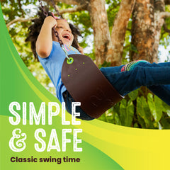 Swurfer Belt Swing, Kids Ages 4+, Up to 250lbs