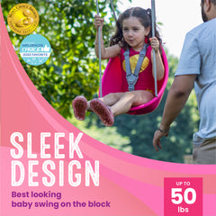 Swurfer Coconut — Your Baby's First Swing, Safe for Ages 6mo+