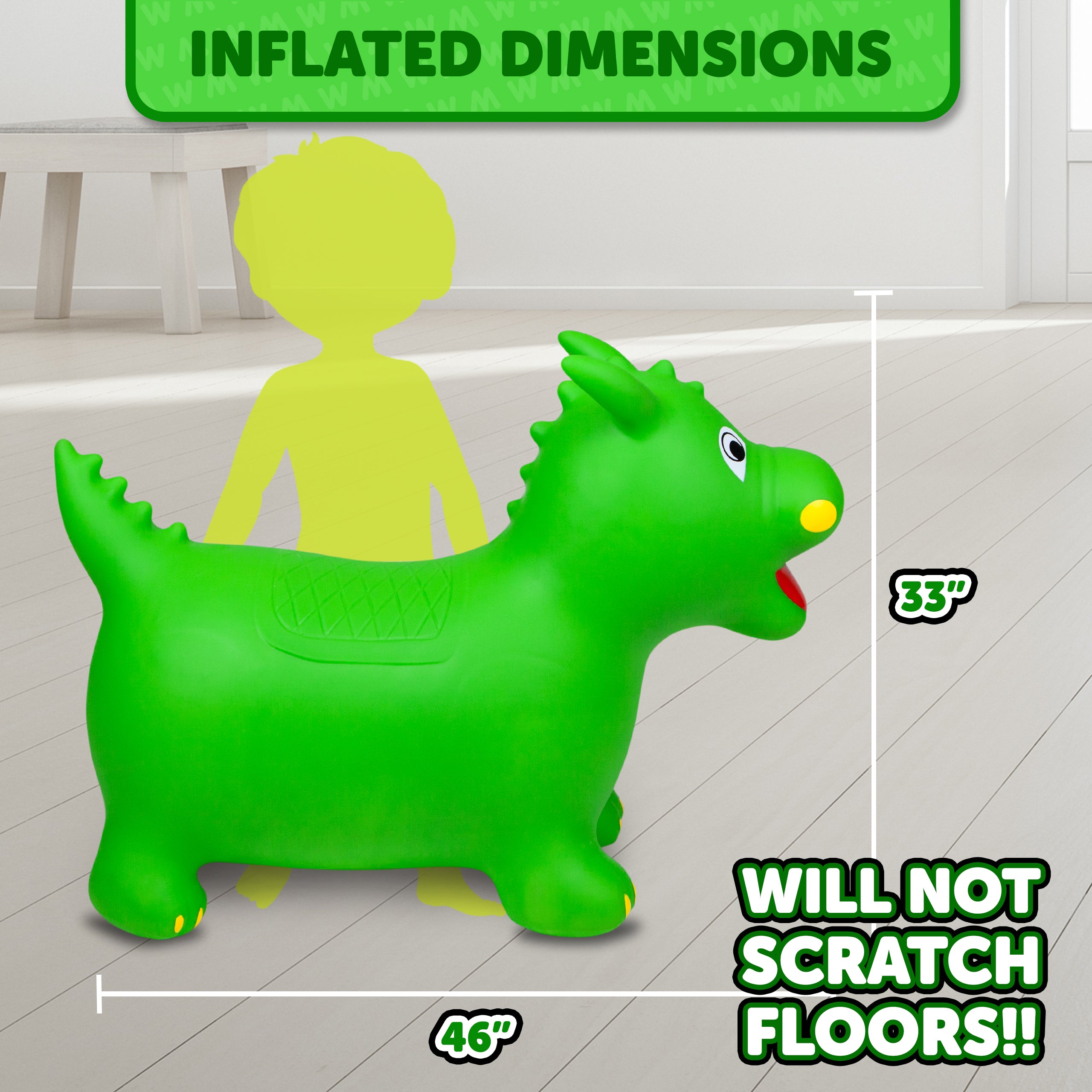 Waddle Animal Bouncy Hoppers, Indoor/Outdoor, Ages 2+
