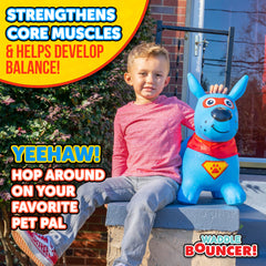 Waddle Animal Bouncy Hoppers, Indoor/Outdoor, Ages 2+