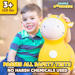 Waddle Animal Bouncy Hoppers, Indoor/Outdoor, Ages 2+