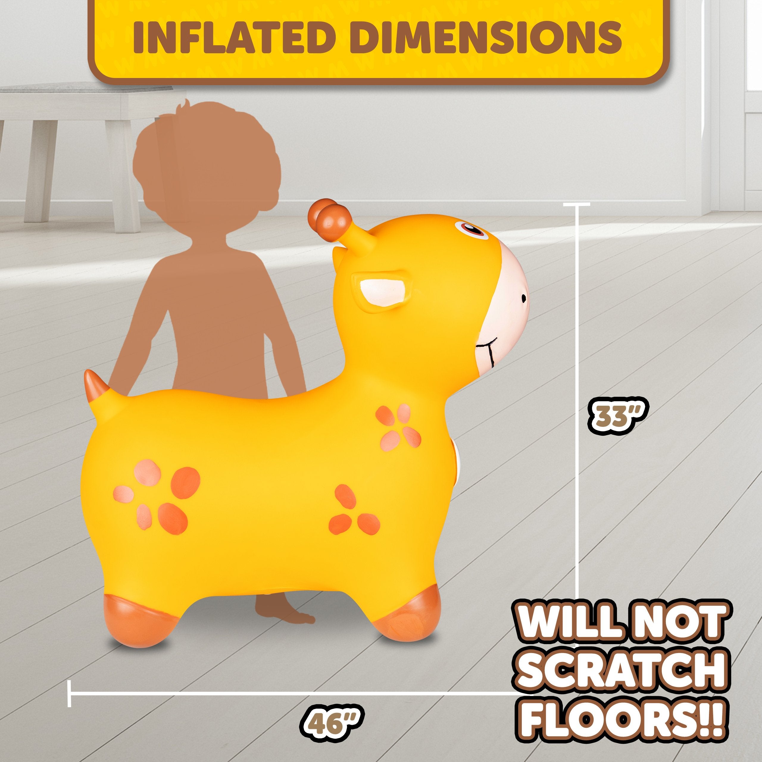 Waddle Animal Bouncy Hoppers, Indoor/Outdoor, Ages 2+