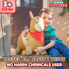 Waddle Animal Bouncy Hoppers, Indoor/Outdoor, Ages 2+