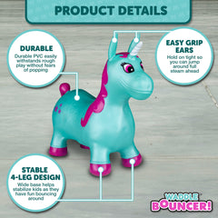 Waddle Animal Bouncy Hoppers, Indoor/Outdoor, Ages 2+