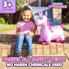 Waddle Animal Bouncy Hoppers, Indoor/Outdoor, Ages 2+