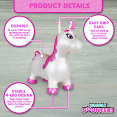 Waddle Animal Bouncy Hoppers, Indoor/Outdoor, Ages 2+