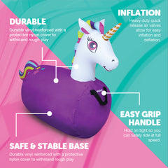 Waddle Large Hip Hopper Inflatable Bouncer, Ages 5+