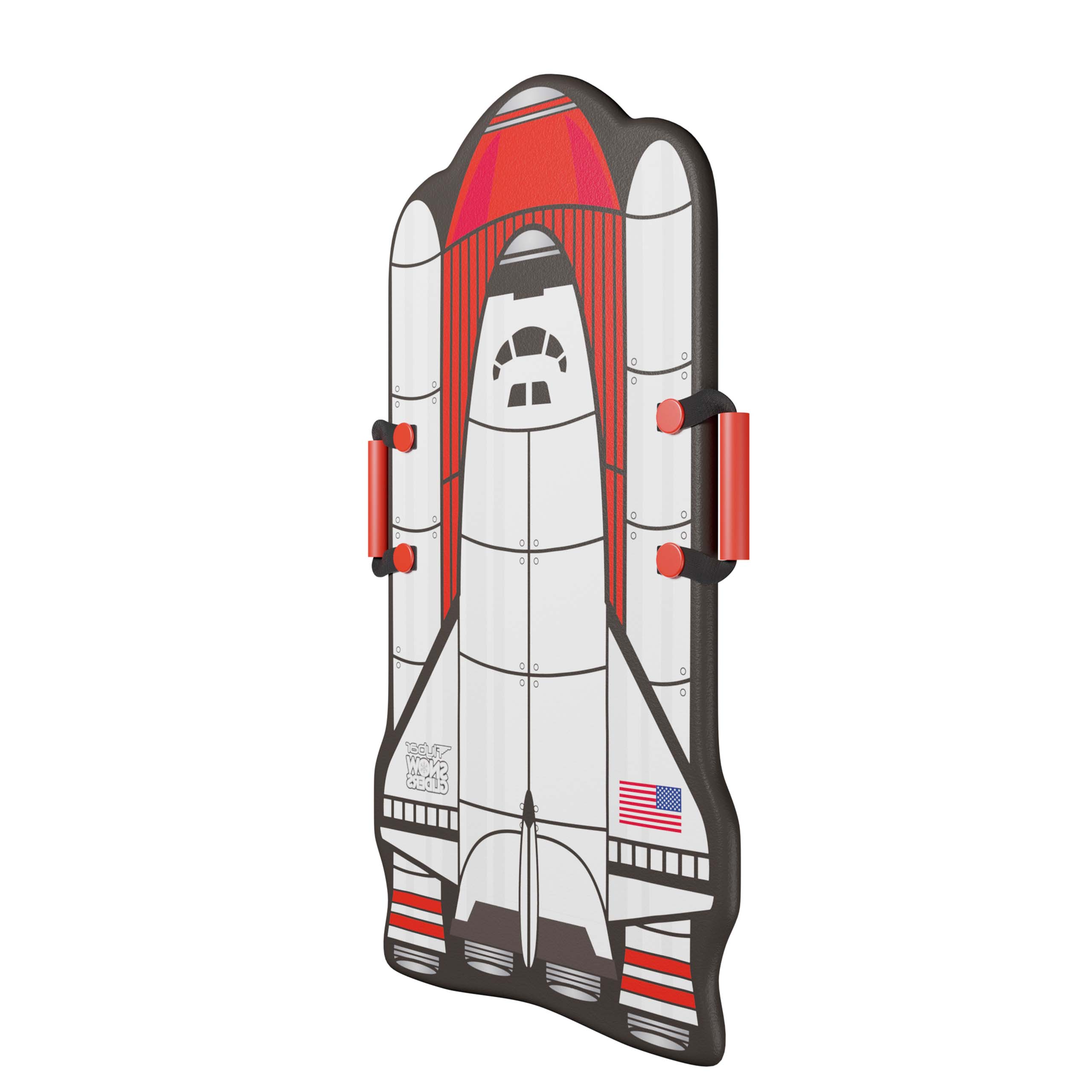Flybar Kids 36” Foam Snow Sled with Slick Bottom & PE Core Build, Holds Up To 110 Lbs