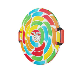 Flybar Kids 26” Foam Disc Snow Sled with Slick Bottom & PE Core Build, Holds Up To 110 Lbs - Flybar1