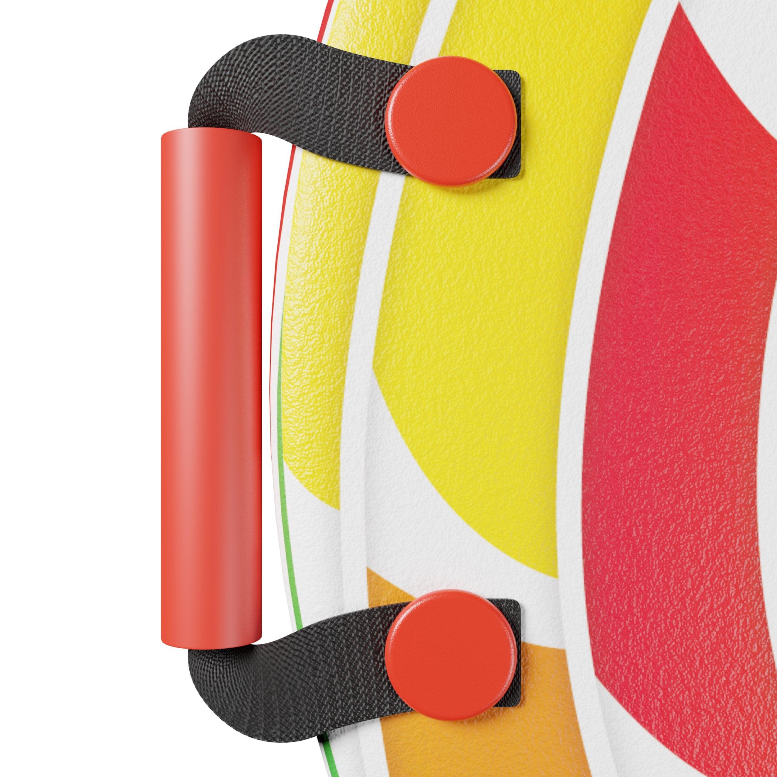 Flybar Kids 26” Foam Disc Snow Sled with Slick Bottom & PE Core Build, Holds Up To 110 Lbs - Flybar1