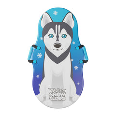 Flybar Kids 36” Foam Snow Sled with Slick Bottom & PE Core Build, Holds Up To 110 Lbs