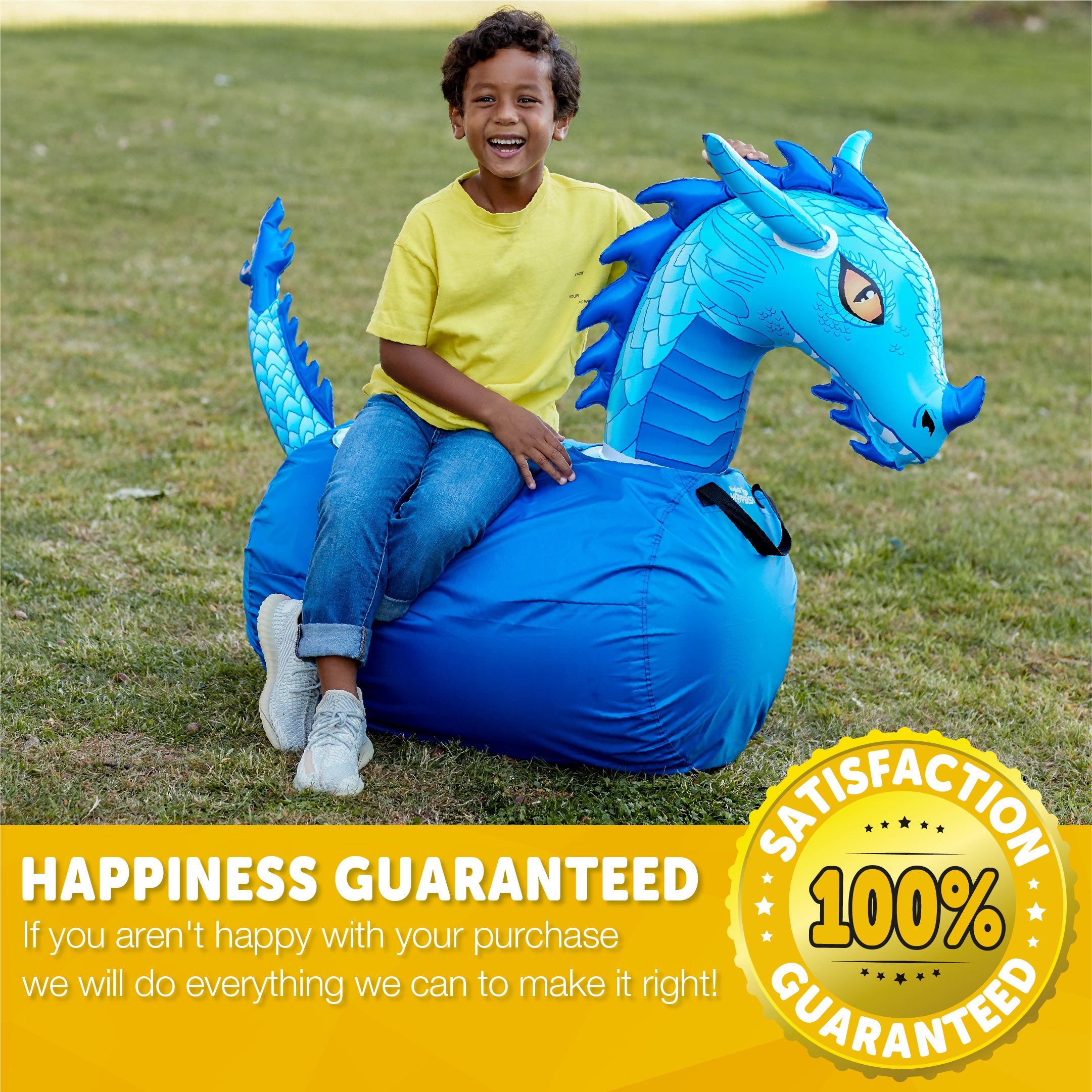Waddle Large Hip Hopper Inflatable Bouncer, Ages 5+